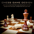 One chess king dominating another.
