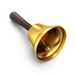 3d render of a handbell