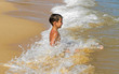 Photo: Boy playing in the waves Boy playing in the waves