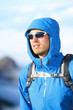 Hiking man - hiker portrait