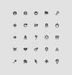Interface icons for signs