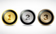 1 2 3 brilliant button numbers