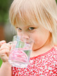 Child drinking water