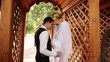 Beautiful wedding pair