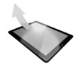 3d tablet pc, success arrow