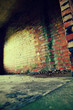 bare brick walls