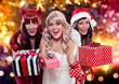 the unlike trio 05/Teufelchen, Engelchen u. Weihnachtsfrau mit G