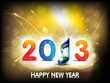 abstract new year background with musical word