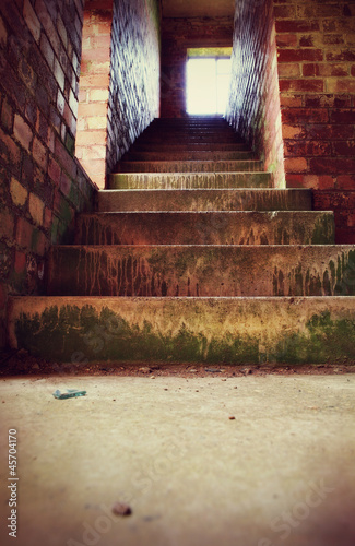 Photo: grunge stairs grunge stairs