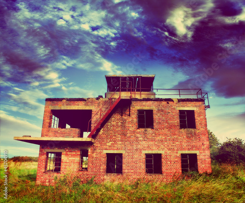 Photo: old brick tower old brick tower