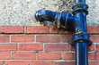 Toilet waste pipe in need of repair