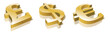 Money symbols vector