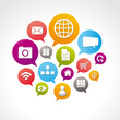 cloud, réseau social