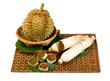 Durian and Durian jam preserved widely known as king of fruit sp