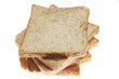 Wholewheat bread on stack.