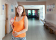 Photo: pregnant woman with urinalysis sample pregnant woman with urinalysis sample