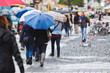 Foto: regnerischer Tag in der City regnerischer Tag in der City