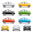 Set of cars