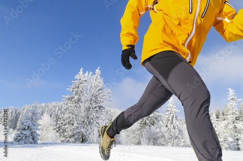 Photo: Winterjogging Winterjogging
