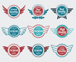 Vektor: Premium Quality labels and badges Premium Quality labels and badges