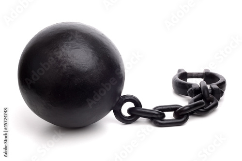 Photo: Ball and chain Ball and chain