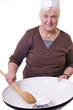 Seniorin mit Beauty Dish