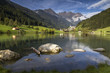 Bergpanorama in Südtirol mit Blick auf Mühlwald