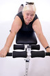 Seniorin beim Sport