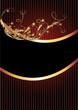 Luxurious golden ornament