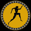 Vector Olympic athletic illustration