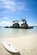 paddle board boracay white beach philippines