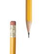 Photo: Ends of yellow pencils Ends of yellow pencils