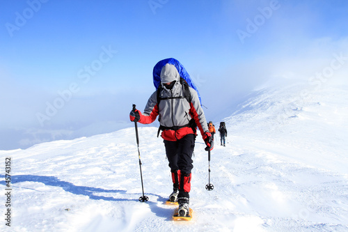 Photo: Winter hike. Winter hike.