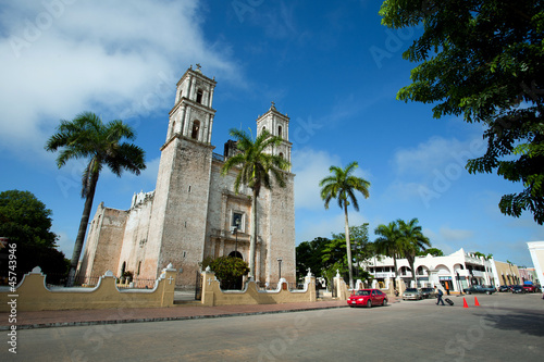 Photo: Church of Valladolid, Mexico Church of Valladolid, Mexico