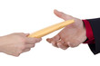 Giving and taking an envelope