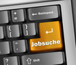 Keyboard Illustration "Jobsuche"