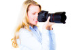 fotografin bei der arbeit