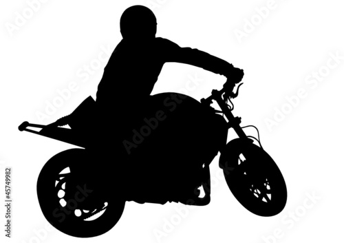 Vector: Motobike vehicle Motobike vehicle