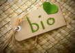 Foto: Etiquette en carton et mot bio Etiquette en carton et mot bio