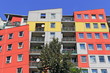 Buntes Wohnhaus