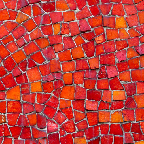 Photo: Mosaik rot Mosaik rot