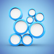 Abstract bubble design