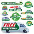 Vector: Green delivery Green delivery