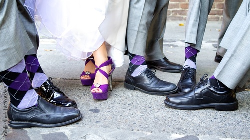 Photo: Wedding Socks Wedding Socks