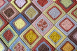 Photo: Crochet blanket background Crochet blanket background