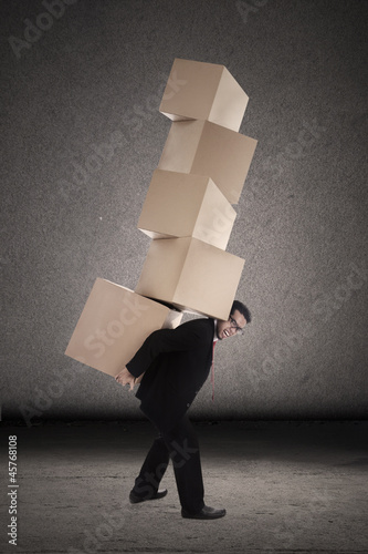Photo: Balance businessman Balance businessman