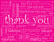 Vector: "THANK YOU" Card (thanks a lot very much message greetings love) "THANK YOU" Card (thanks a lot very much message greetings love)
