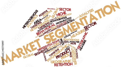 Illustration: Word cloud for Market segmentation Word cloud for Market segmentation