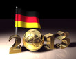 Fussball 2013 Flagge