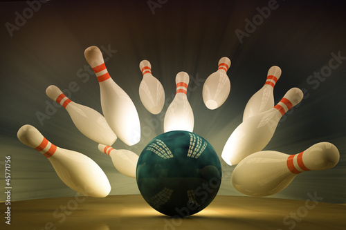 Illustration: bowling bowling